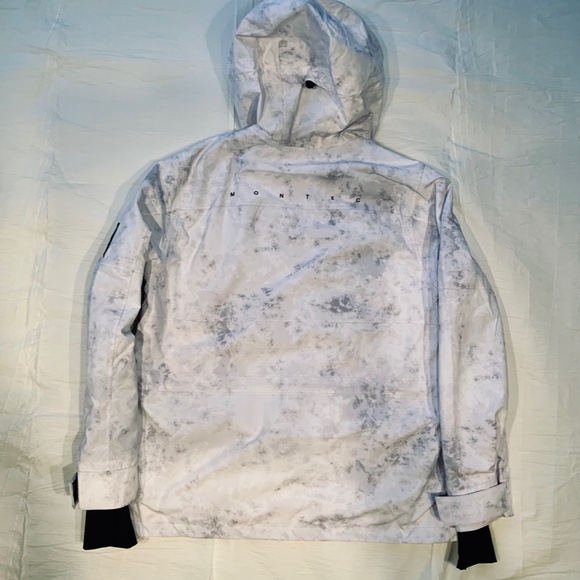 Montec Doom Ski Jacket, Women's XL, White TieDie - Picture 2 of 7